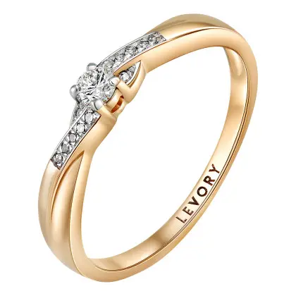 Кольцо с бриллиантами
